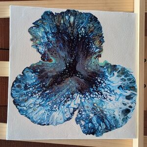 Handmade Acrylic Painting Abstract Canvas Art 12×12